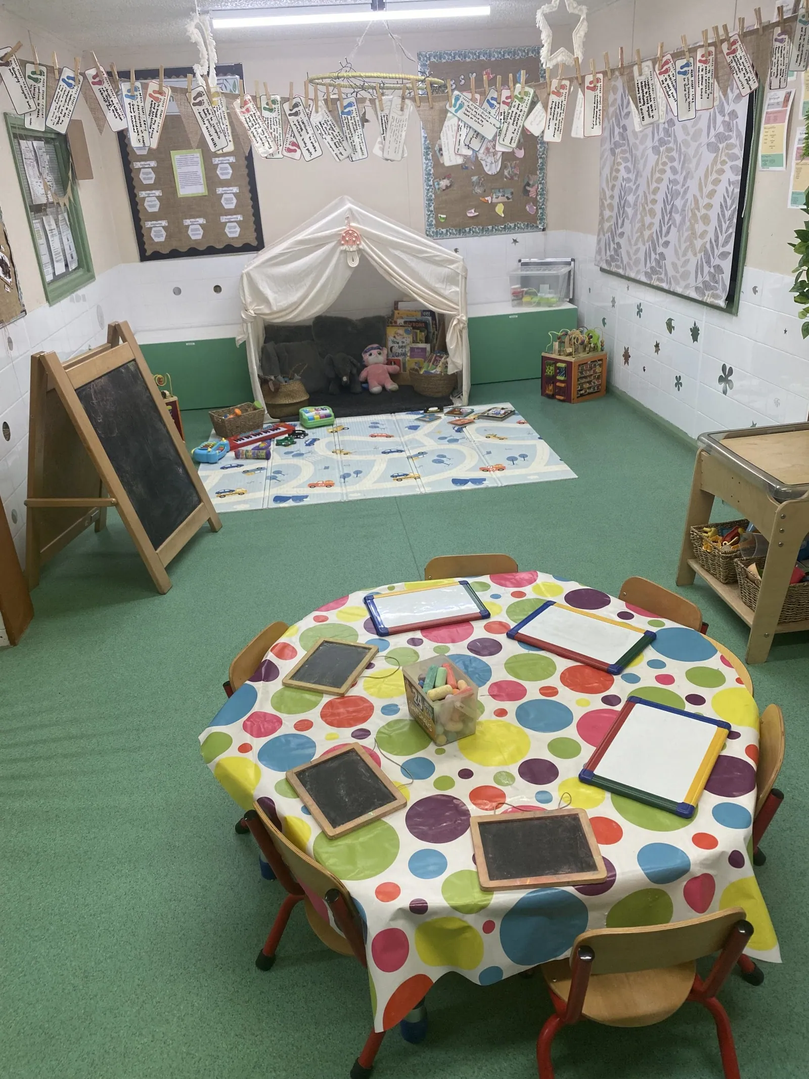 Activities in the Jungle Cubs room